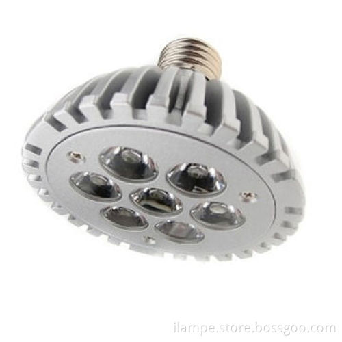 LED PAR30 Light with 350 to 400lm Luminous Flux, 7W Power and 100 to 240V AC Voltage